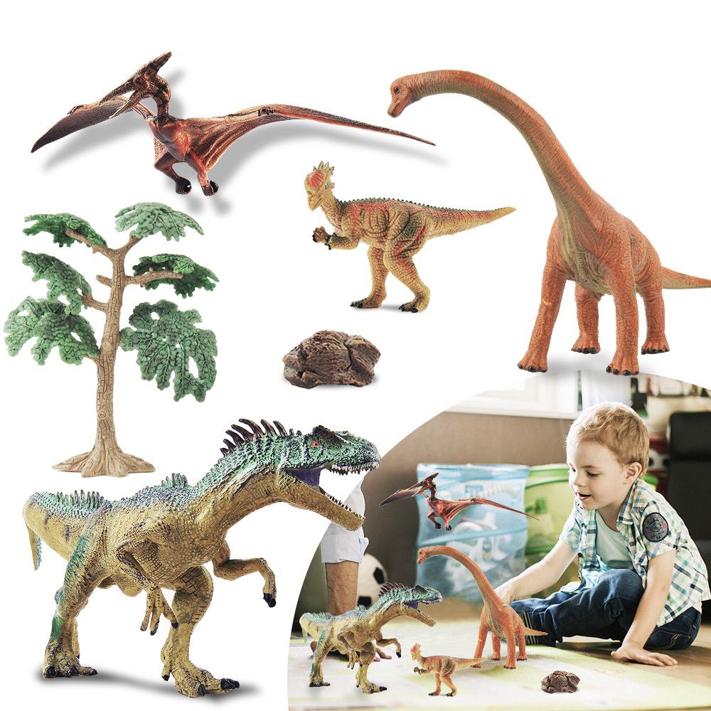 Pcs Mini En Plastique Simulation Dinosaure Figure Mod Le Jouets