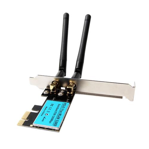 Carte R Seau Sans Fil Double Bande Mbps Pci E Wifi Carte R Seau