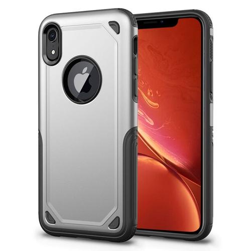 Coque De Protection Antichoc Robuste Pour Iphone Xr Argent Rakuten