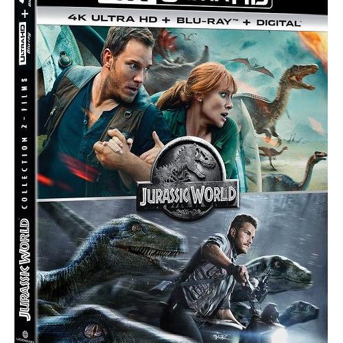 Jurassic World 1 2 4K Ultra HD Blu Ray Digital Rakuten