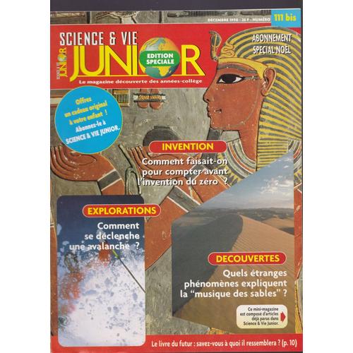 Abonnement Sciences Et Avenir Pas Cher Achat abonnement science et vie junior pas cher ou d'occasion | Rakuten
