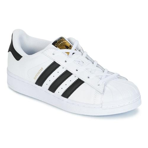 adidas superstar or et blanc