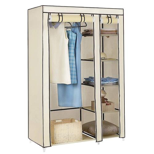 Achat Armoire Penderie Tissu Beige Pas Cher Ou D Occasion Rakuten