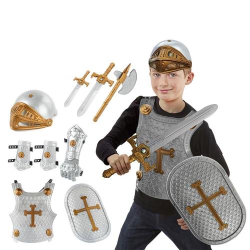 Noir Armure chevalier medievale épée 103cm