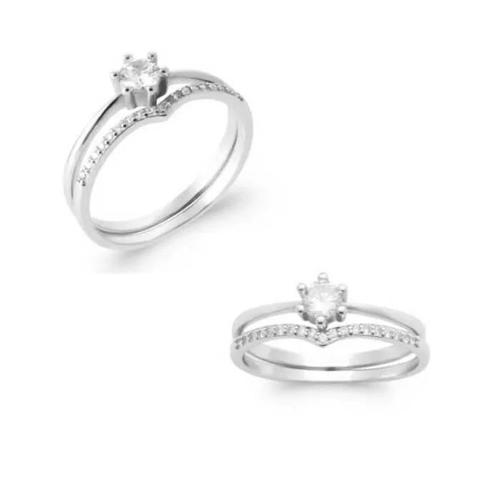 Elli Femme Vermeil Bagues solitaires