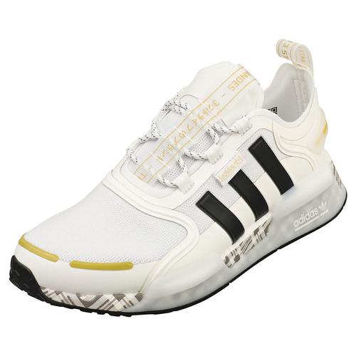 basket adidas blanche et noir