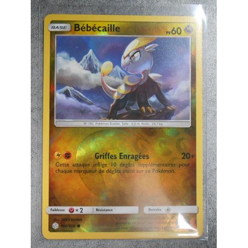 Bebecaille 160 236 Sl12 Pokemon Vf Francais Reverse Toys Hobbies Pokemon Trading Card Game