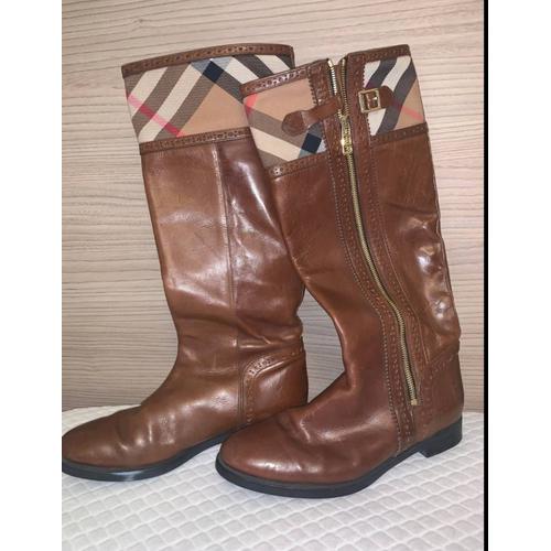 bottes burberry pas cher