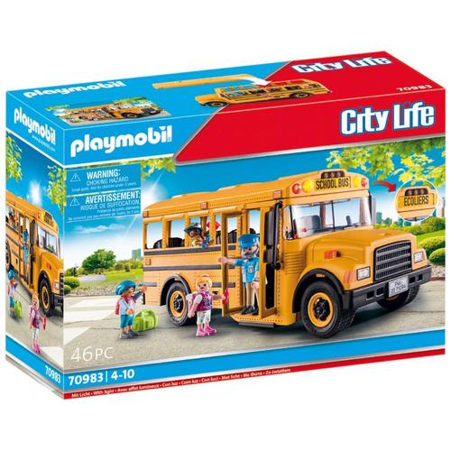 bus scolaire playmobil leclerc