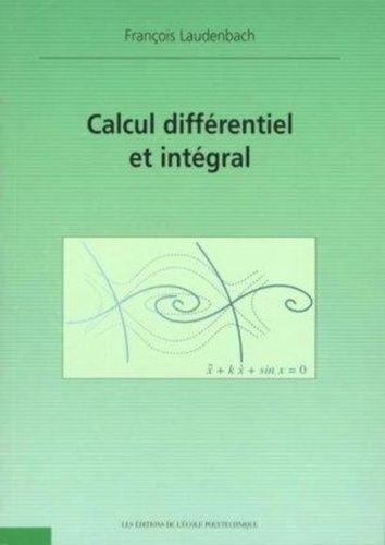 Achat Calcul Differentiel Et Integral Pas Cher Ou D Occasion Rakuten