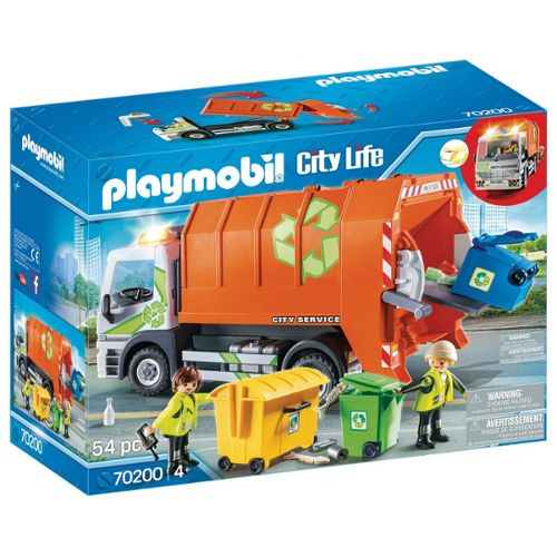 playmobil 123 camion poubelle