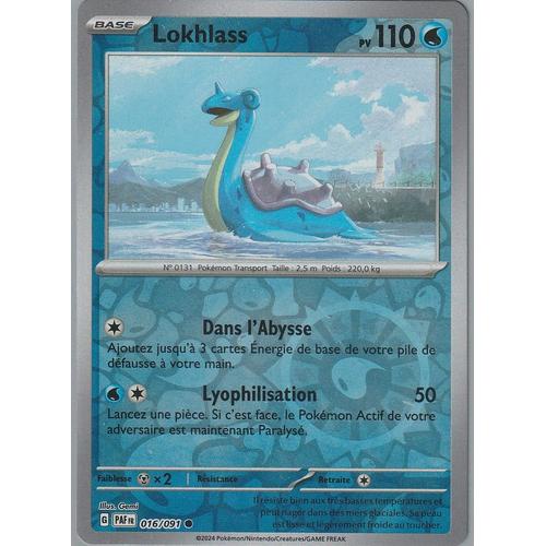 Lokhlass Carte Pokemon Neuve Française Platine 79//127
