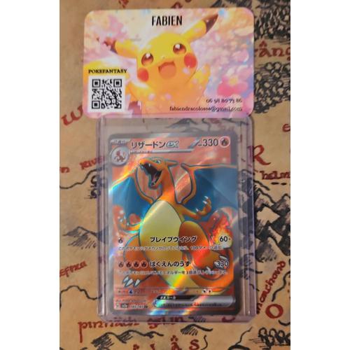 Vo 180 Points De Vie Charizard Carte Pokemon Ultra Rare Dracaufeu Ex Sammeln Seltenes Sammelkartenspiele Tcgs