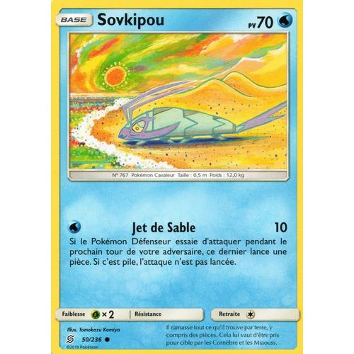 Pokemon Individual Cards Carte Pokemon Sovkipou 50 236 Reverse Soleil Et Lune 11 Sl11 Fr Neuf Woodland Resort Com