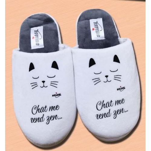 Achat Chaussons Chat Pas Cher Ou D Occasion Rakuten