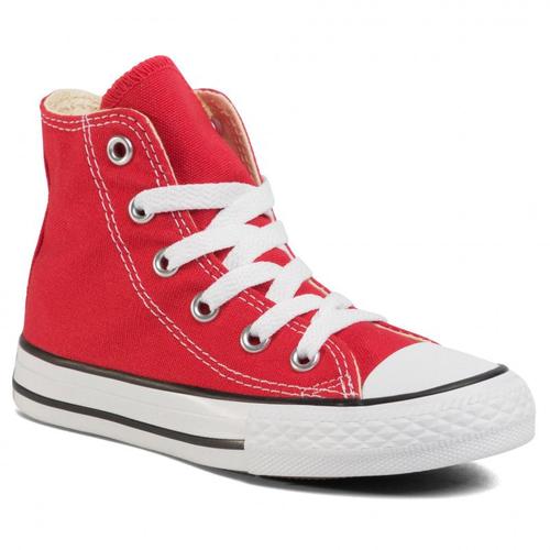 converse fille rouge