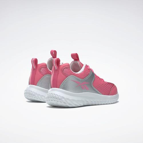 basket reebok fille rose