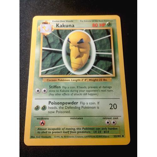 POKEMON BASE UNCO N° 33//102 COCONFORT