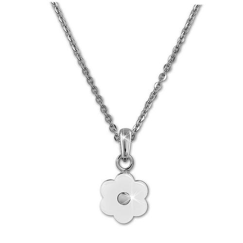 Collier Argent Fleur Blanche Pas Cher Ou Doccasion Sur Rakuten