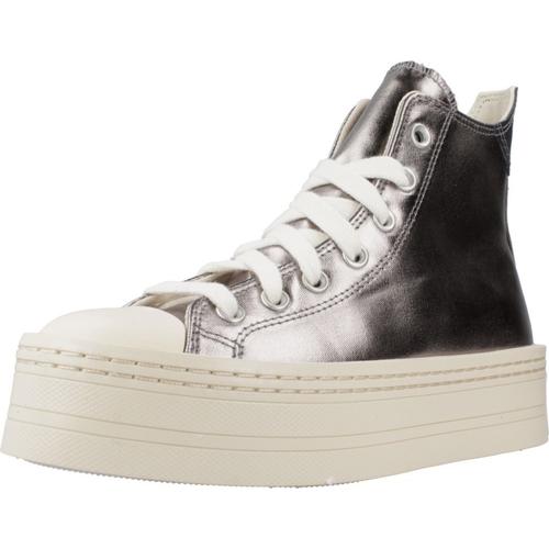 converse femme argent