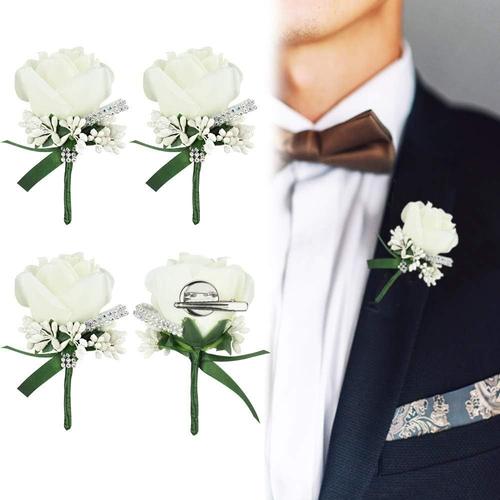 costume blanc mariage homme