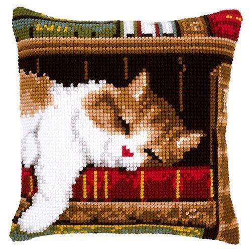 Achat Coussin Motif Chat Pas Cher Ou D Occasion Rakuten