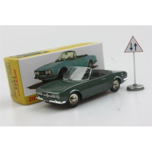 DINKY TOYS ATLAS fiche fascicule ref 24 L peugeot 402 taxi certificat