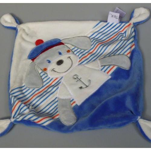 Doudou Chien Carre Blanc Pas Cher Ou Doccasion Sur Rakuten