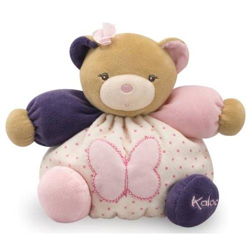 doudou kaloo ours framboise