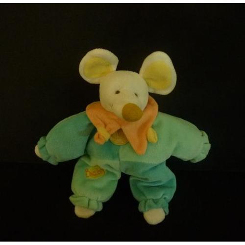 Babynat BabyNat Souris Rosie plat Rose Jaune Col BN261