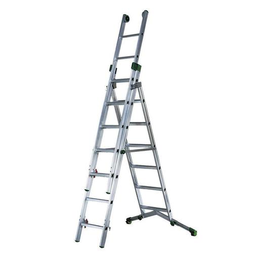 Echafaudage transformable en /échelle t/élescopique ou escabeau