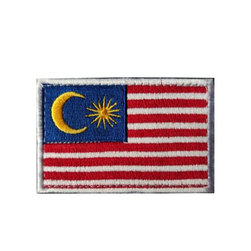 Ecusson brode thermocollant imprime blason ville drapeau jakarta indonesie patch