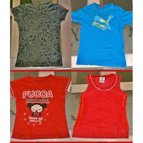 tee shirt puma enfant or