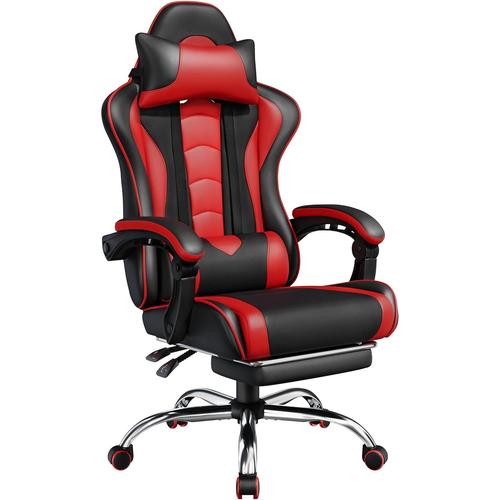 Fauteuil Gamer Facon Siege Baquet Rallye Noir Et Vert Avec Repose Pied Siege Achat Vente Fauteuil De Bureau Pas Cher Couleur Et Design Fr