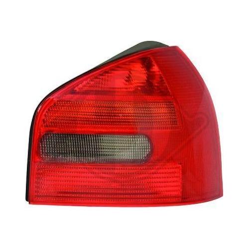 2 FEUX ARRIERE ROUGE ET NOIR POUR AUDI A3 8L DE 09//1996 A 05//2003