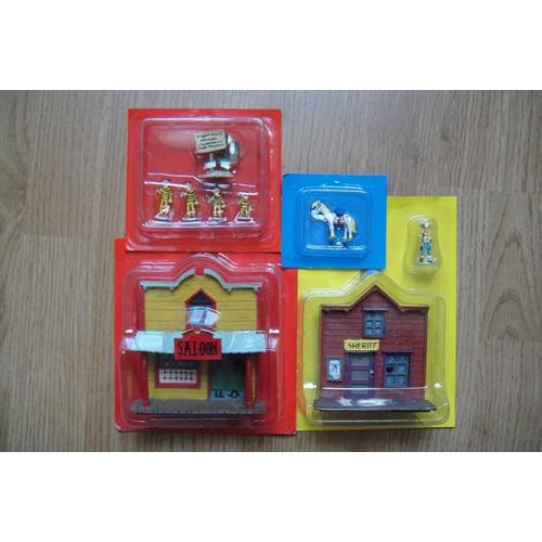 FIGURINE LUCKY LUKE BD PA TV RESINE PLASTOY PA PIXI LE BUREAU DU SHERIFF