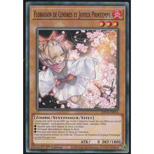 Toys Hobbies Dude Fr003 Vf Ultra Rare Yu Gi Oh Floraison De Cendres Et Joyeux Printemps Collectible Card Games