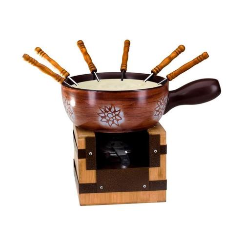 Kuhn Rikon Alpina 32178 caquelon//Fondue Set 9 pièces fondue casserole//poêle...