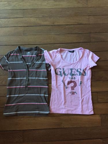 tee shirt femme guess pas cher