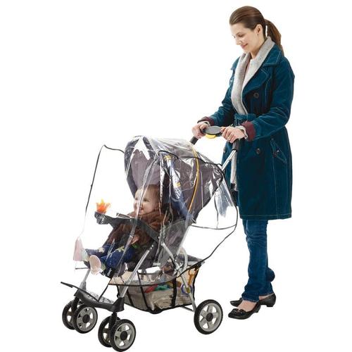 protection pluie poussette double graco