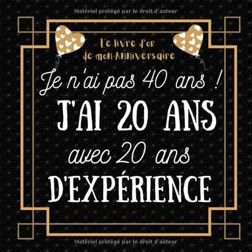 Achat Invitation Anniversaire 40 Ans Pas Cher Ou D Occasion Rakuten