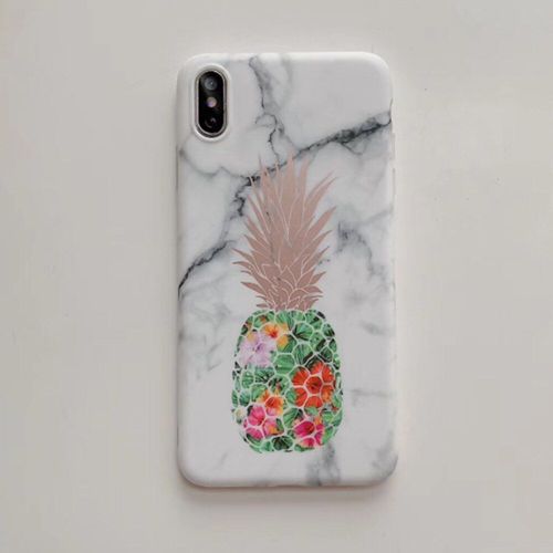 coque iphone 6 ananas marbre