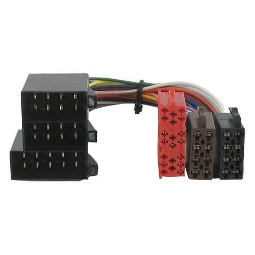 Universe Adaptateur de c/âble ISO Adaptateur radio Quadlock DIN pour BMW Mini Ford