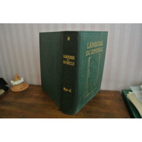 Larousse Xxe Siecle Six Volumes Pas Cher Ou Doccasion Sur - 