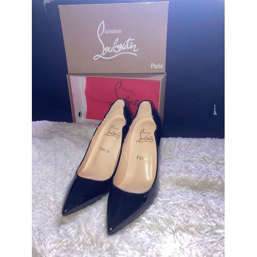 louboutin escarpin beige