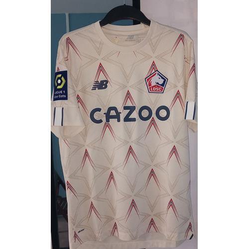 Collection officielle LOSC Taille 100 X 150 cm Lille Olympique M/étropole LILLE OLYMPIQUE SPORTING CLUB Drapeau Logo Maillot Football Club Ligue 1 Supporter Dogues