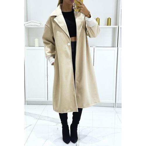Manteau long beige pas cher Manteau long beige pas cher