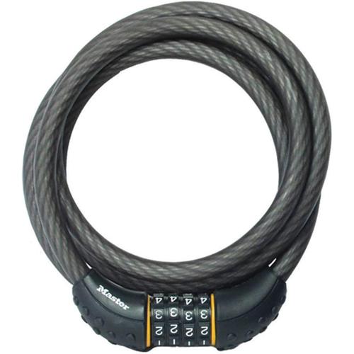 Master Lock Cadenas cha/îne avec gaine en nylon et serrure /à combinaison int/égr/ée