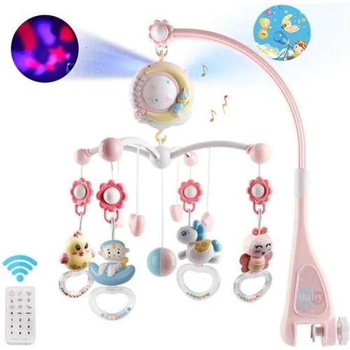 Mobile musicale b/éb/é pour les com/édies musicales Jouets /éducatifs suspendu Rotation Berceau Mobile Box pour b/éb/é nouveau-n/é
