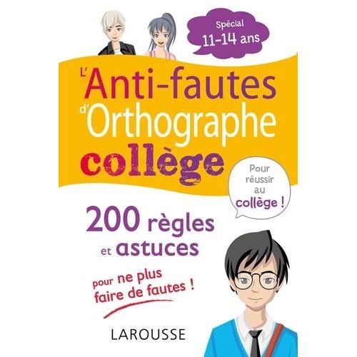 Achat Orthographe College Pas Cher Ou D Occasion Rakuten